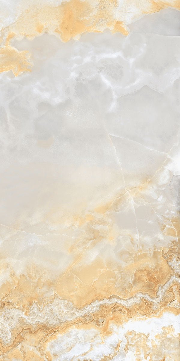 Onyx Oasis Beige 60x120cm Polished Porcelain Wall & Floor Tile - TILES Paradise