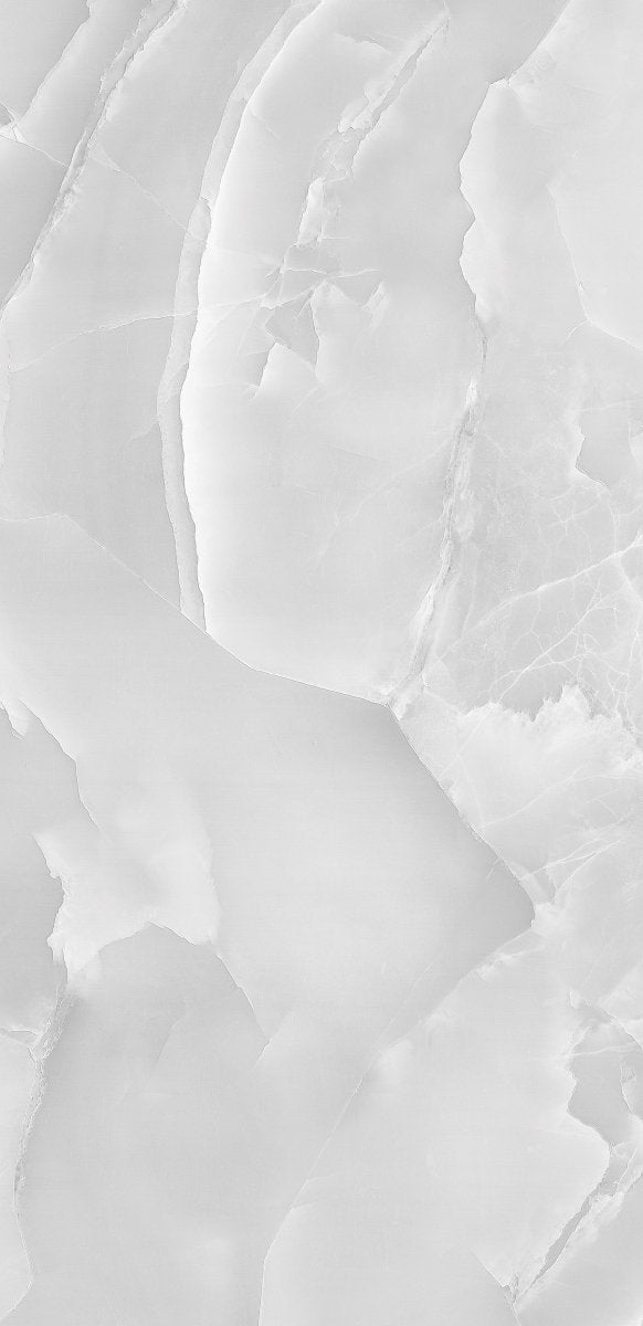 Onyx Pearl Grey Polished Porcelain 60x120cm Wall and Floor Tile - TILES Paradise
