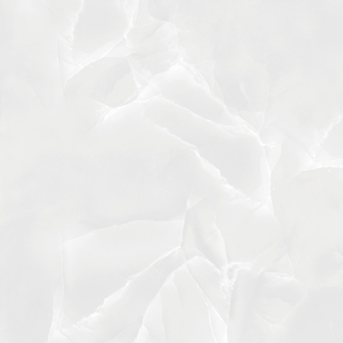 Onyx White Polished Porcelain 60x60cm Wall and Floor Tile - TILES Paradise