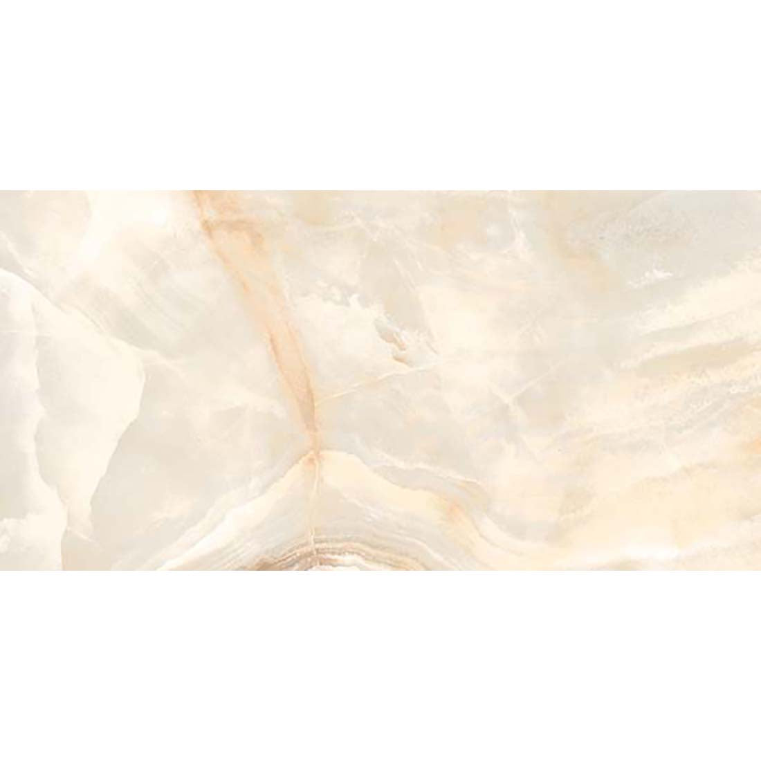 Glacier Onyx Lotus Beige Polished Porcelain 30x60cm Wall & Floor Tile