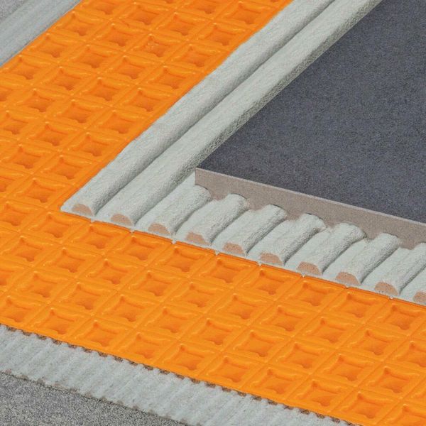 Orange Decoupling Membrane DITRA Matting - Sold by the Meter - TILES Paradise