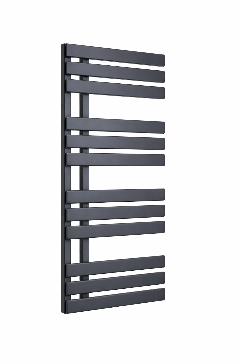 Orenza 1180x500mm Textured Grey Flat Panel Heated Towel Rail