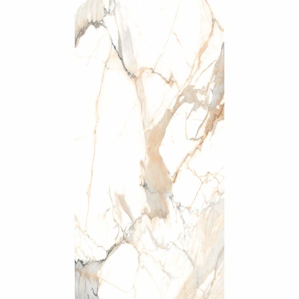 Pallet Deal: 138 Tiles (49 Sqm) California Brown 60x60cm Marble Effect Polished Porcelain Wall and Floor Tile - TILES Paradise