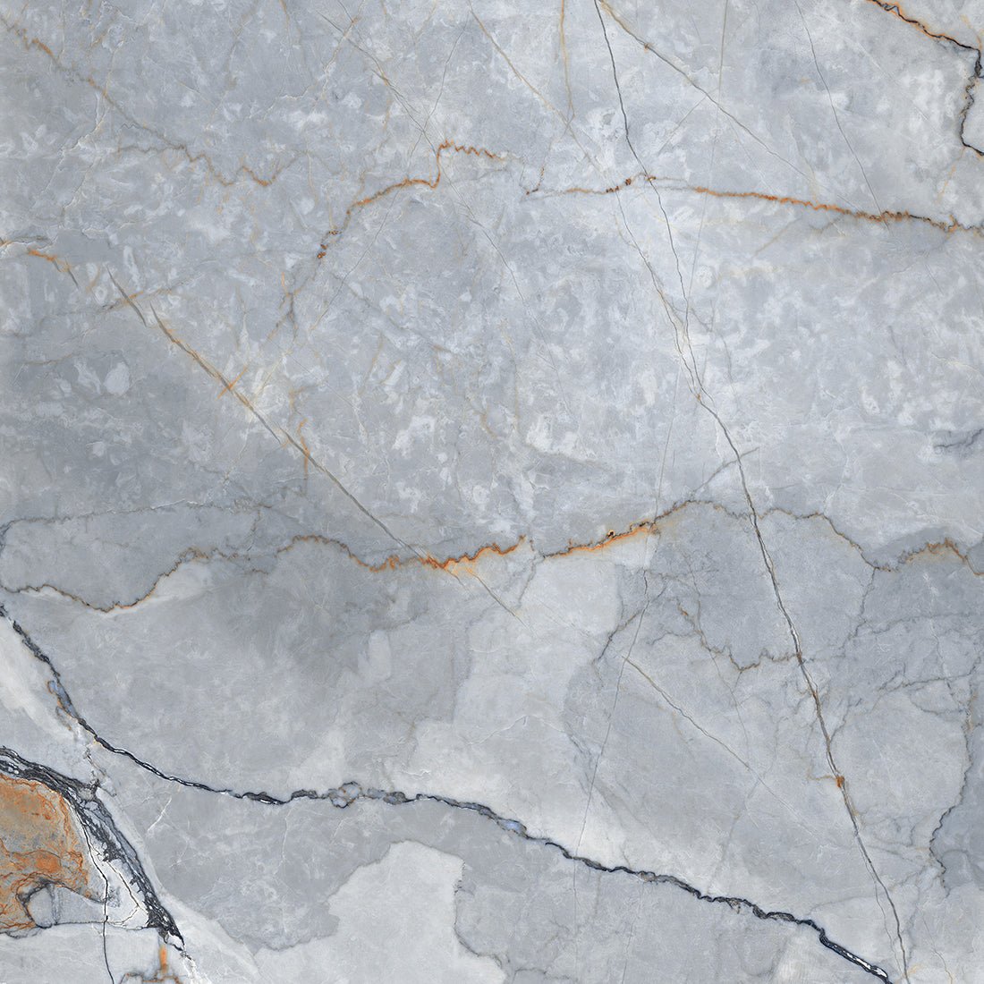Pallet Deal: 144 Tiles (52 sq.m) Sylvan Blue Marble Essence 60x60cm Matt Anti - Slip Porcelain Wall & Floor Tile - TILES Paradise