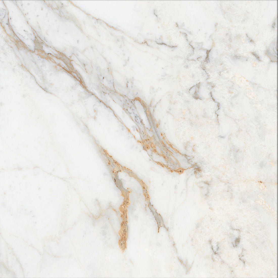 Pallet Deal: 160 Tiles (57 sq.m) Icon Gold 60x60cm White Polished Porcelain Kitchen Bathroom Wall Floor Tiles - TILES Paradise