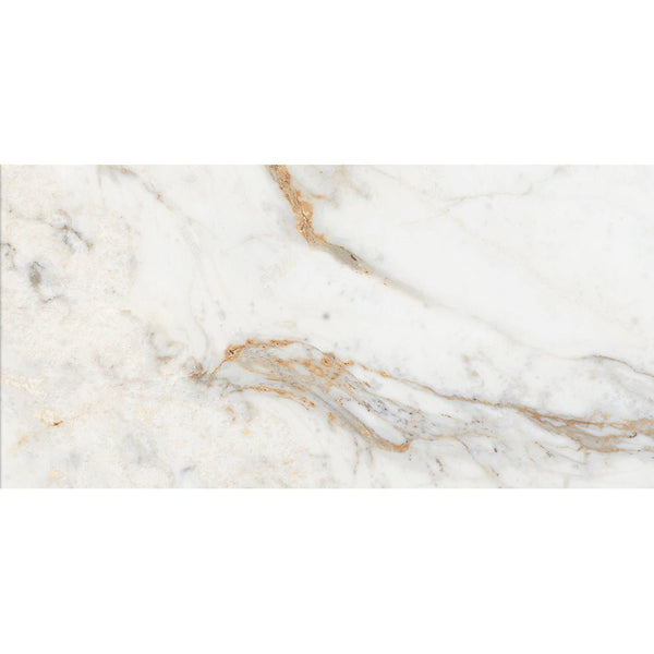 Pallet Deal: 340 Tiles (61 sq.m) Icon Gold 30x60cm White Polished Porcelain Kitchen Bathroom Wall Floor Tiles