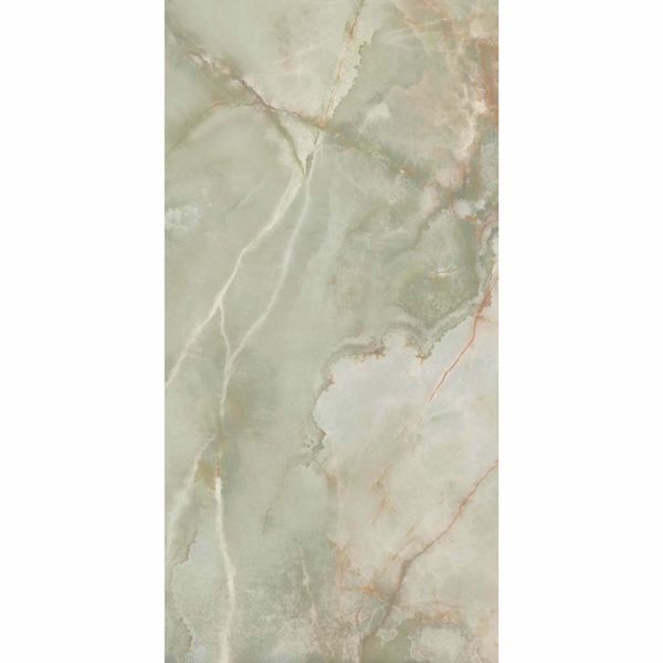 Pamesa Spain Lux Noor Onyx Green Polished 60x120cm Porcelain Wall and Floor Tile - TILES Paradise