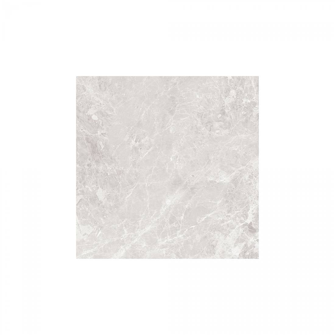 Paradise Silver Marble Effect Polished Porcelain Wall & Floor Tile 60x60cm - TILES Paradise