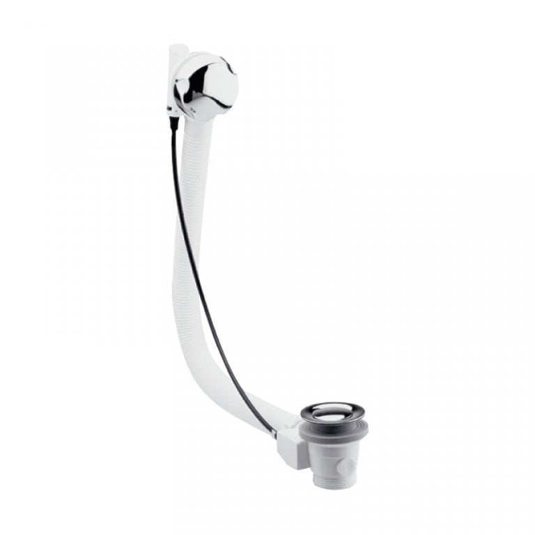 Pop-Up Bath Waste & Overflow – Chrome