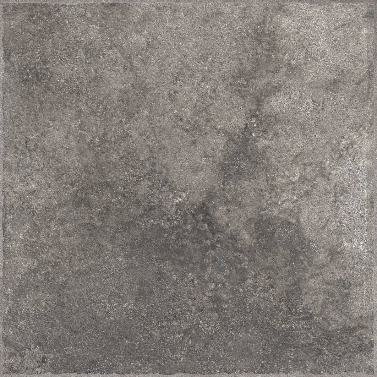 Portland Black Stone Effect Matt Full Body Porcelain 60x60cm Wall & Floor Tile - TILES Paradise