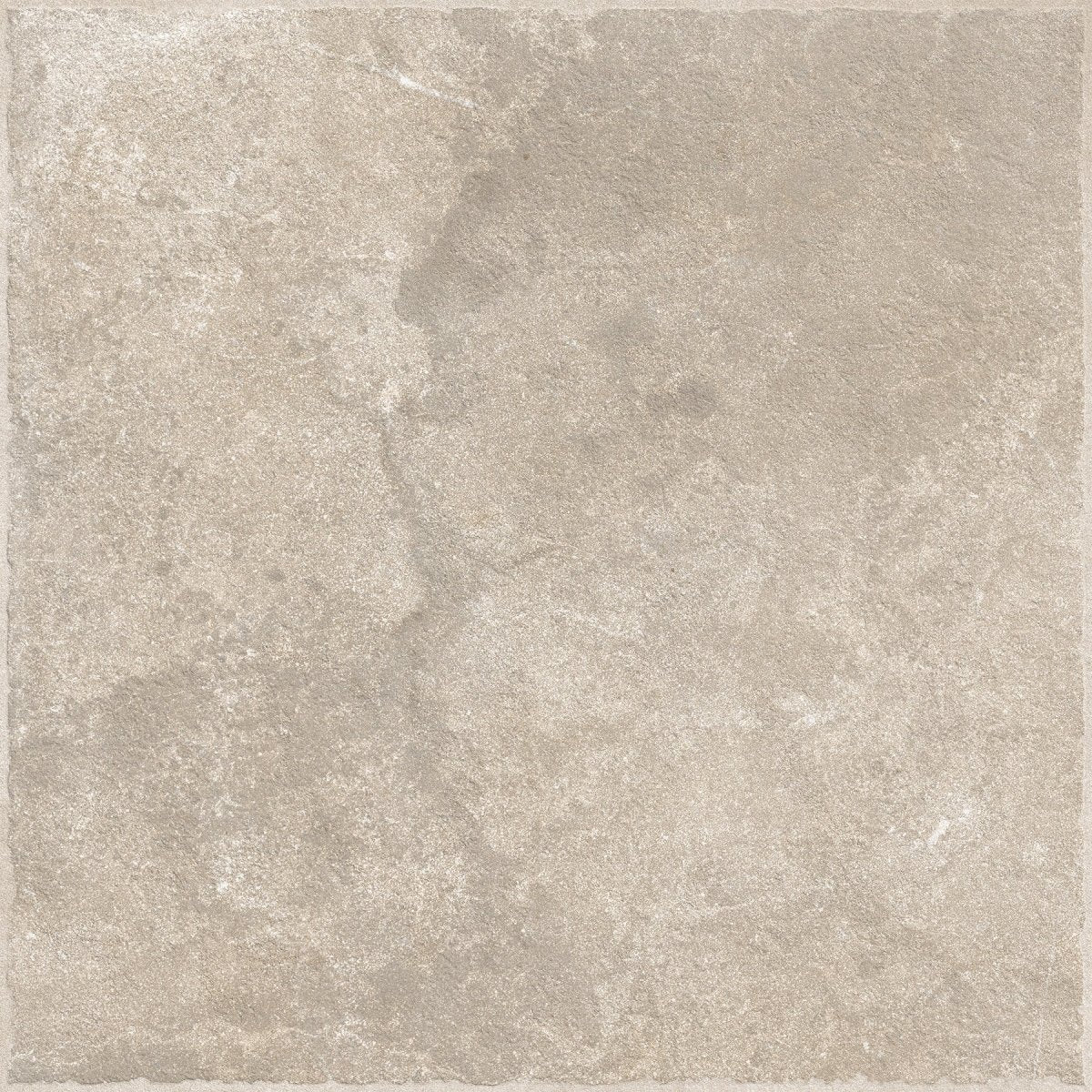 Portland Cream Stone Effect Matt Full Body Porcelain 60x60cm Wall & Floor Tile - TILES Paradise