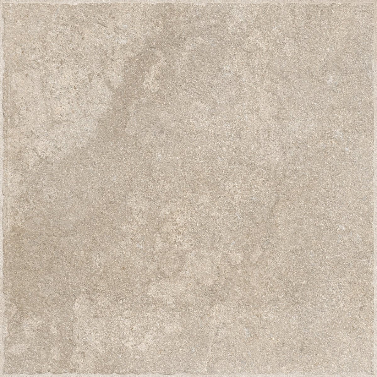 Portland Cream Stone Effect Matt Full Body Porcelain 60x60cm Wall & Floor Tile - TILES Paradise