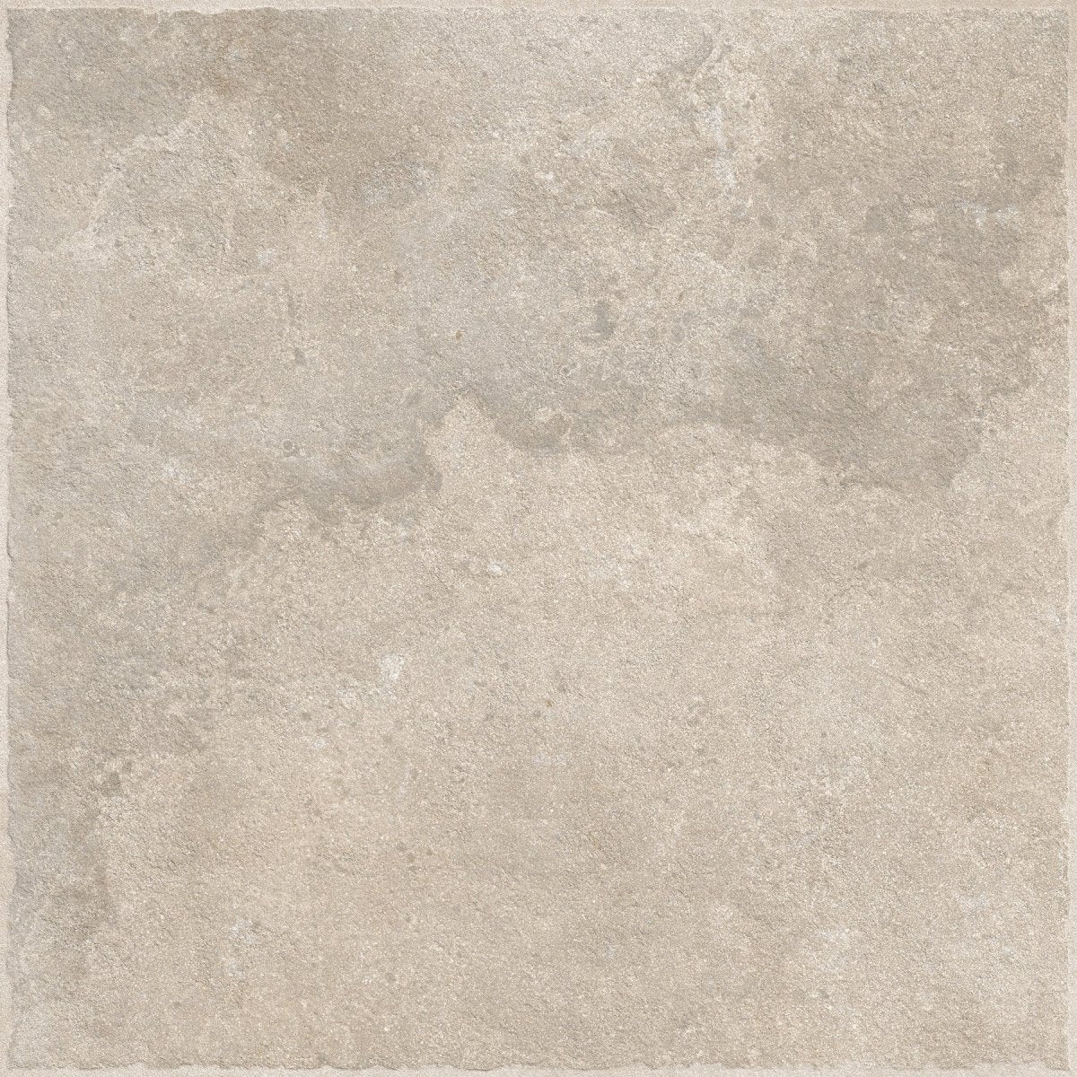 Portland Cream Stone Effect Matt Full Body Porcelain 60x60cm Wall & Floor Tile - TILES Paradise
