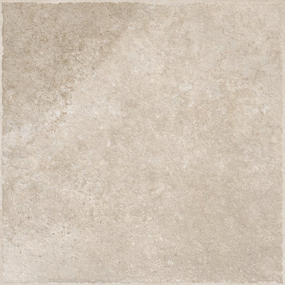 Portland Cream Stone Effect Matt Full Body Porcelain 60x60cm Wall & Floor Tile - TILES Paradise