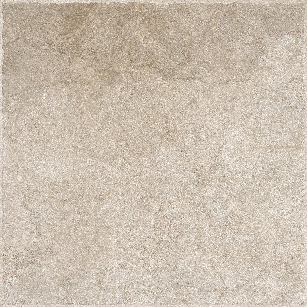 Portland Cream Stone Effect Matt Full Body Porcelain 60x60cm Wall & Floor Tile - TILES Paradise