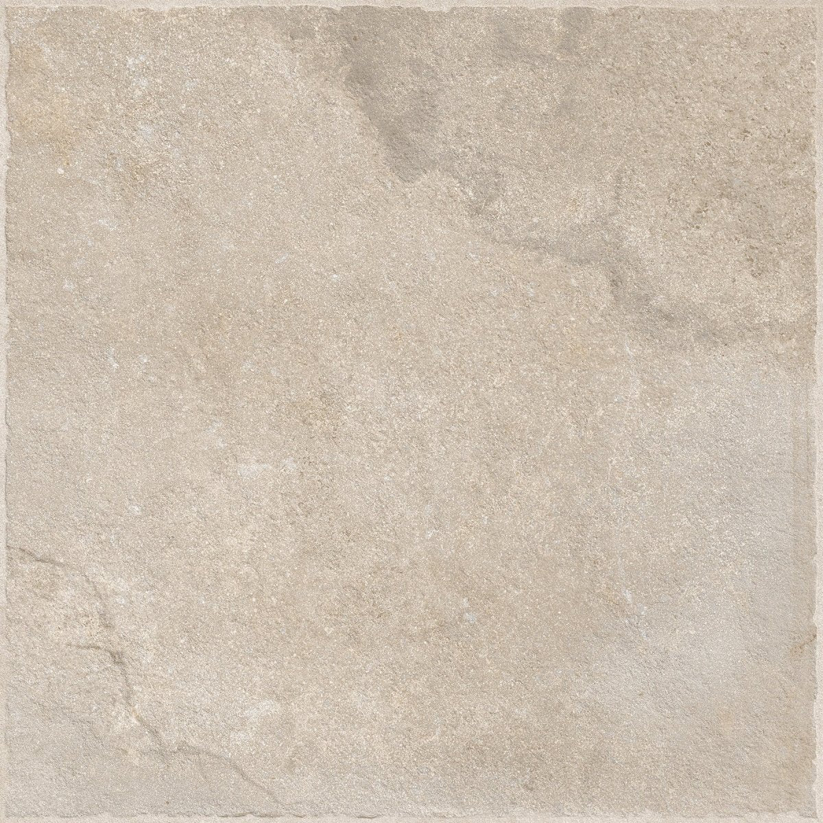 Portland Cream Stone Effect Matt Full Body Porcelain 60x60cm Wall & Floor Tile - TILES Paradise