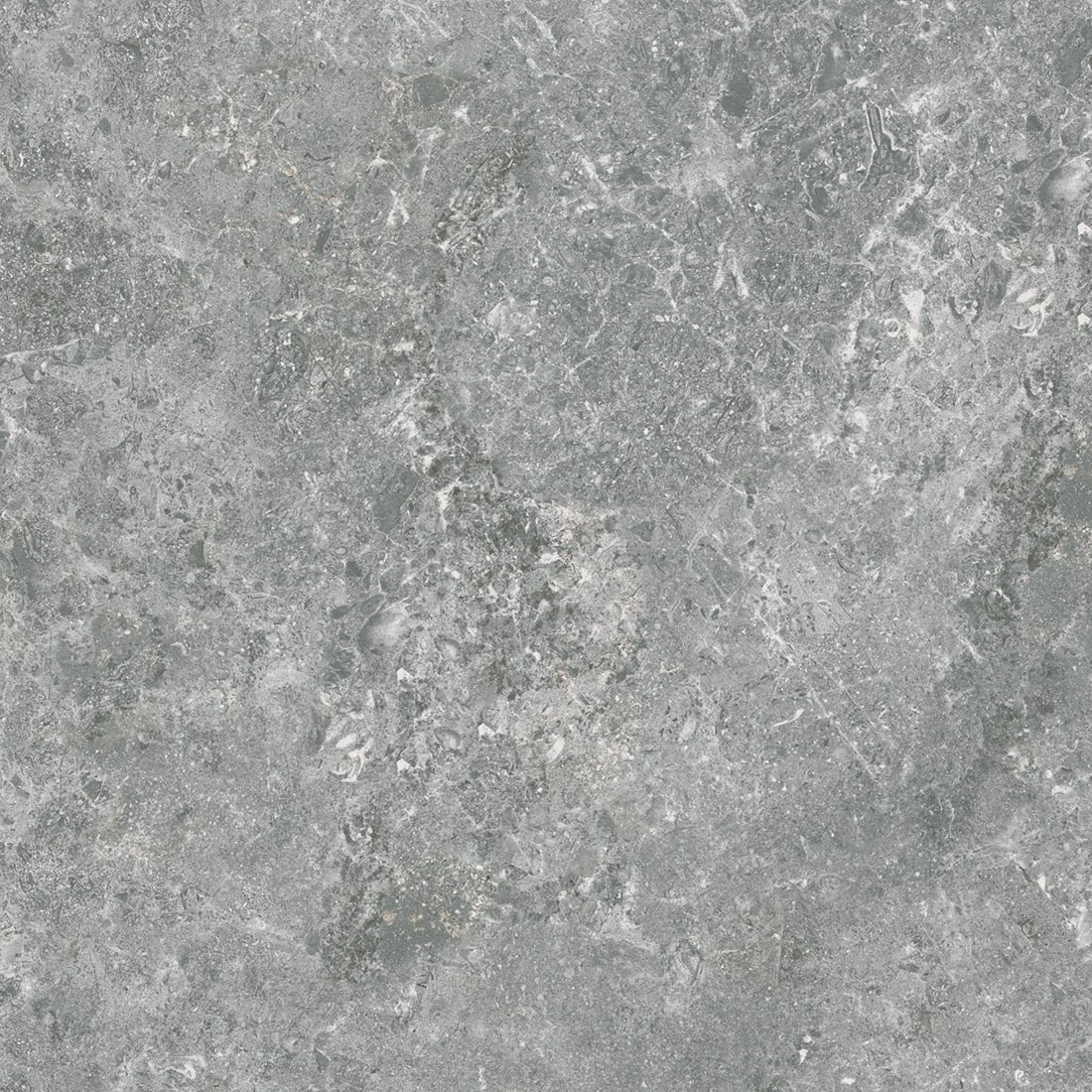 Portland Silver Stone Effect Matt Porcelain Wall & Floor Tile 60x60cm R10 - TILES Paradise
