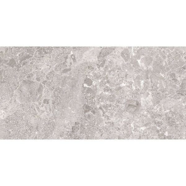 Portland Taupe Stone Effect Matt Porcelain Wall & Floor Tile 30x60cm R10