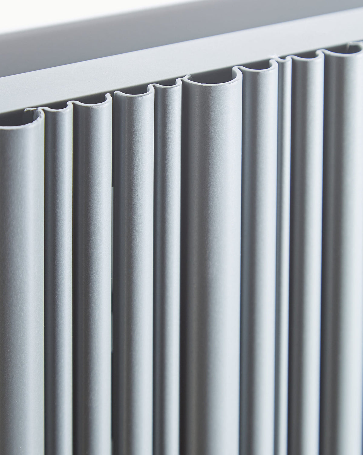 Quara Grey Vertical Aluminium Radiator – Double Panel – 1775x599mm