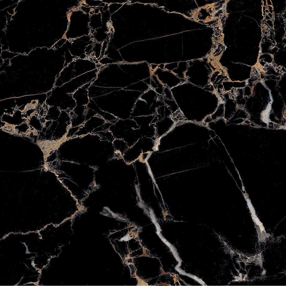 Midnight Black Matt Anti-slip 60x60cm Matt Porcelain Wall & Floor Tiles