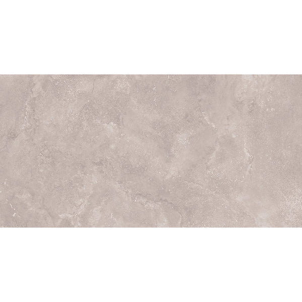 Siltstone Grey Stone Effect Matt Porcelain Wall & Floor Tile 60x120cm