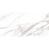 Sirenflow Gold Marble Effect Matt Porcelain Wall & Floor Tile 60x120cm