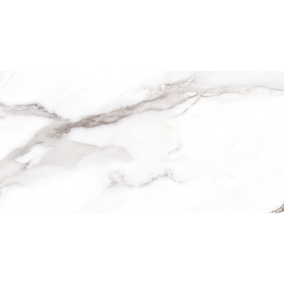 Sirenflow Gold Marble Effect Matt Porcelain Tile 30x60cm