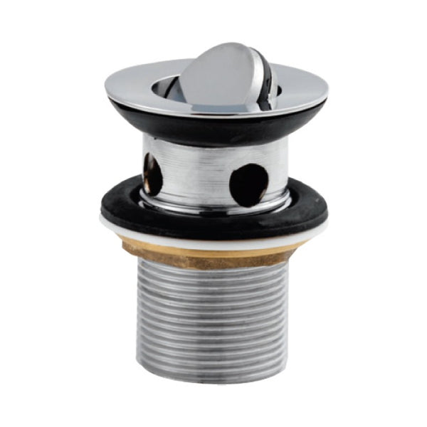 Slotted Flip Top Basin Waste – Chrome