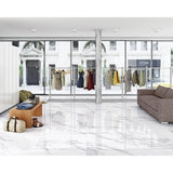 Statuario Mercury Grey Marble Effect Polished 30x60cm Porcelain Wall & Floor Tile