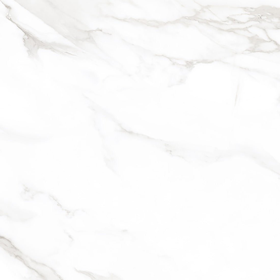 Statuario Mercury Grey Marble Effect Polished 60x60cm Porcelain Wall & Floor Tile - TILES Paradise