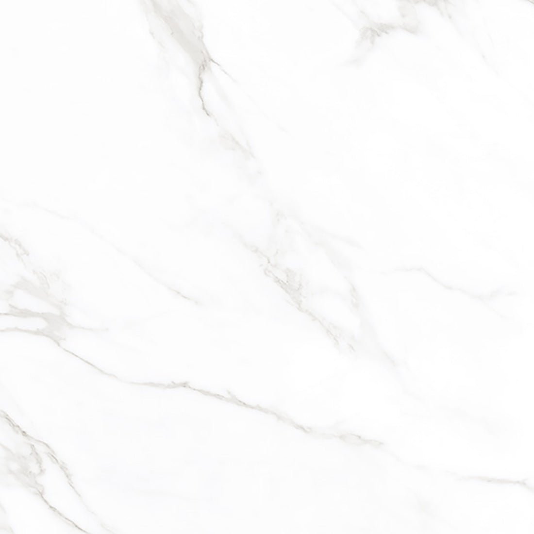 Statuario Mercury Grey Marble Effect Polished 80x80cm Porcelain Wall & Floor Tile - TILES Paradise