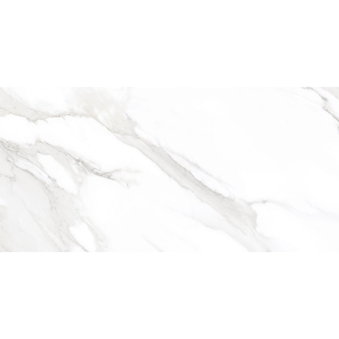 Statuario Mercury Grey Marble Effect Matt Anti-Slip 30x60cm Porcelain Wall & Floor Tile