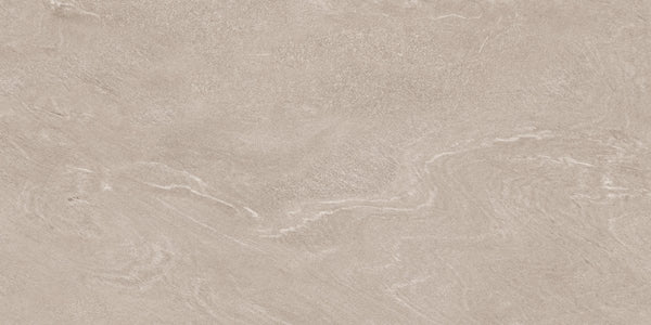 Strata Beige Stone Effect Matt Full Body Porcelain 60x120cm Wall & Floor Tile