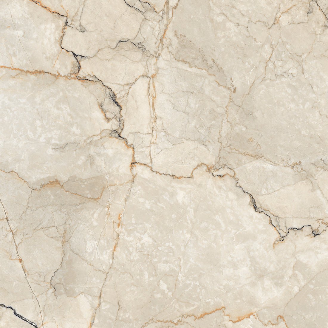 Sylvan Beige Marble Essence 60x60cm Matt Anti - Slip Porcelain Wall & Floor Tile - TILES Paradise
