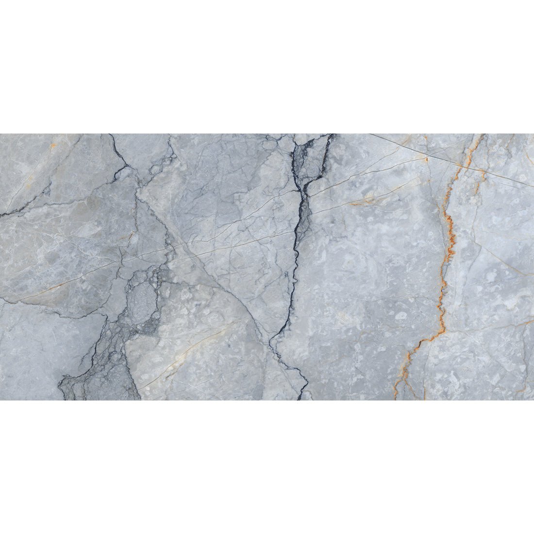 Sylvan Blue Marble Essence 60x120cm Matt Anti - Slip Porcelain Wall & Floor Tile - TILES Paradise