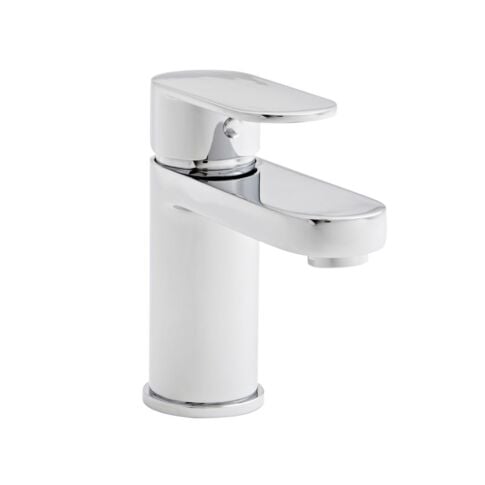 Tavio Chrome Round Mono Basin Mixer Tap