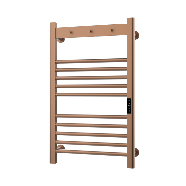 Tepora Brushed Bronze Smart Electric Heated Towel Rail – 800x500mm