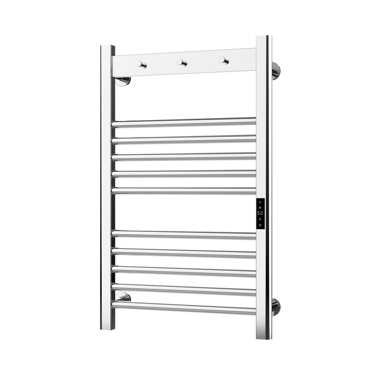 Tepora Chrome Smart Electric Heated Towel Rail