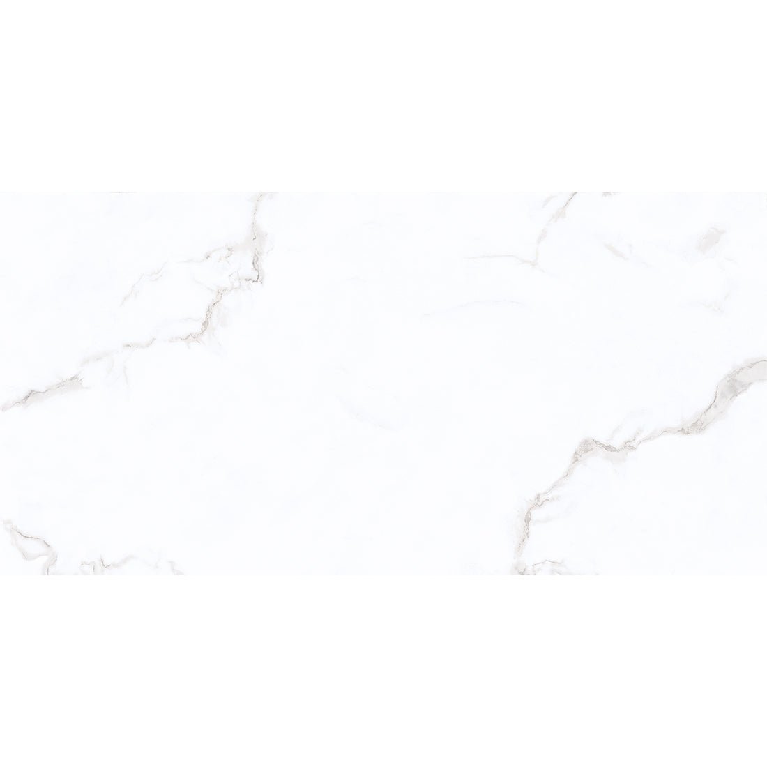 Trevi New White Marble Effect Matt Ceramic Wall Tile 30x60cm - TILES Paradise
