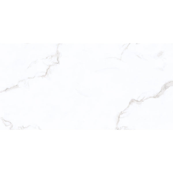 Trevi New White Marble Effect Matt Ceramic Wall Tile 30x60cm