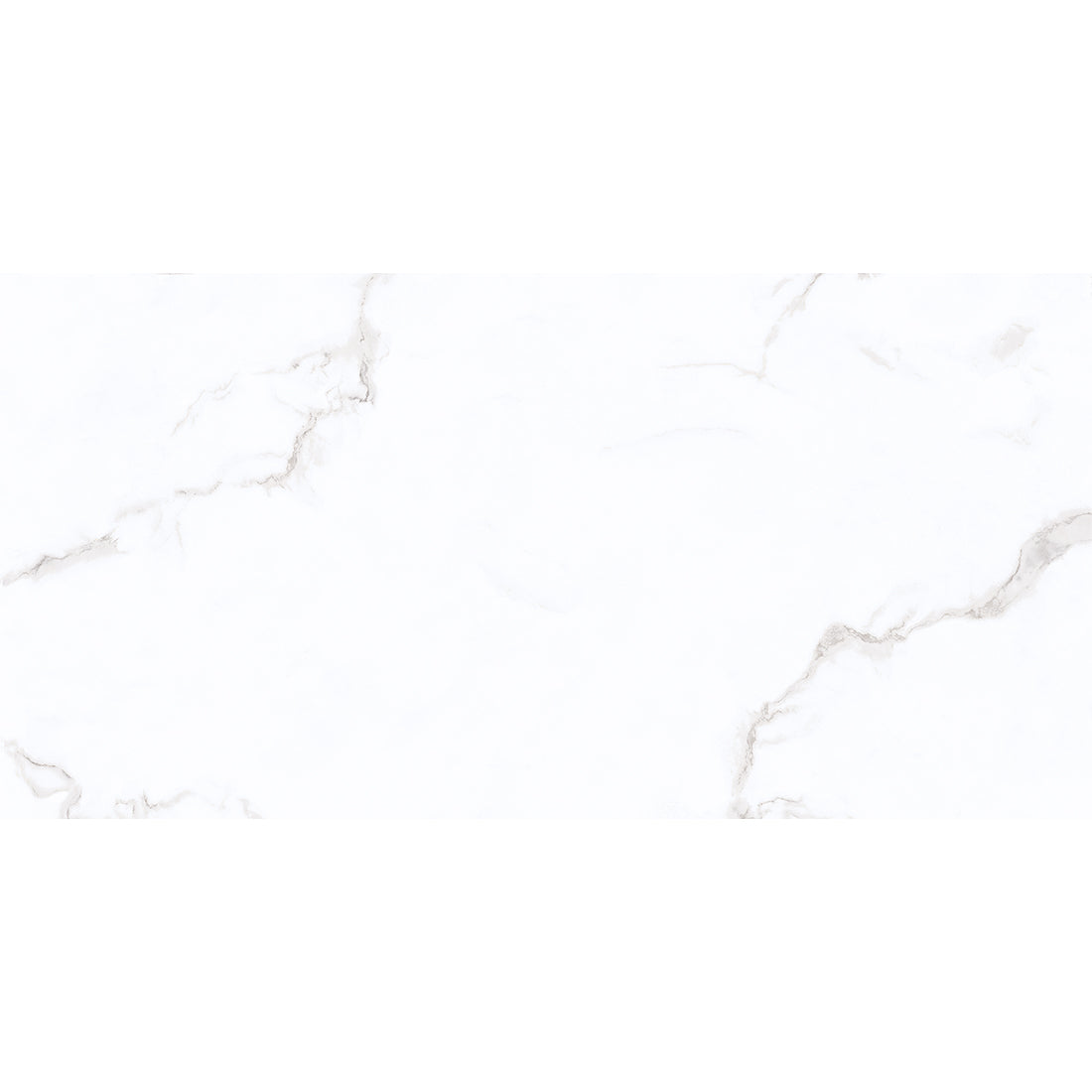 Trevi New White Marble Effect Matt Ceramic Wall Tile 30x60cm