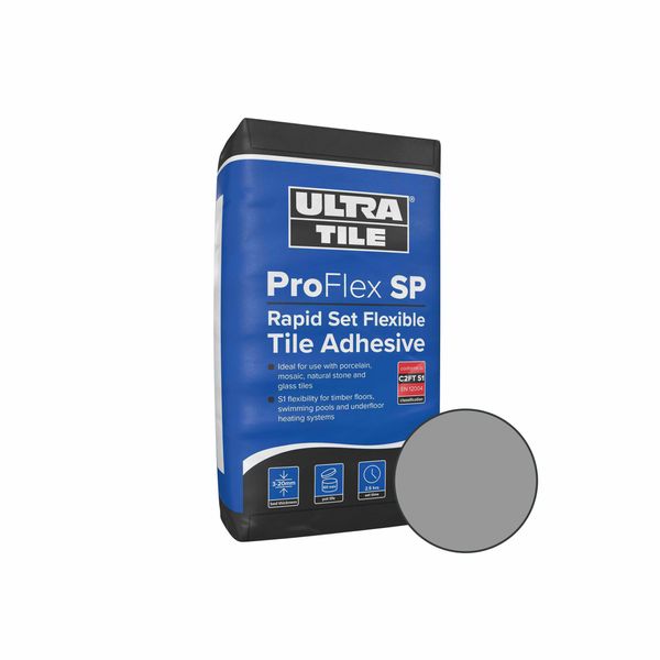 Ultra Tile Fix ProFlex SP Rapid Set Grey Adhesive 20kg - TILES Paradise