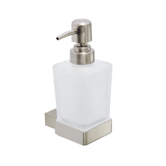 Velluto Brushed Nickel Soap Dispenser