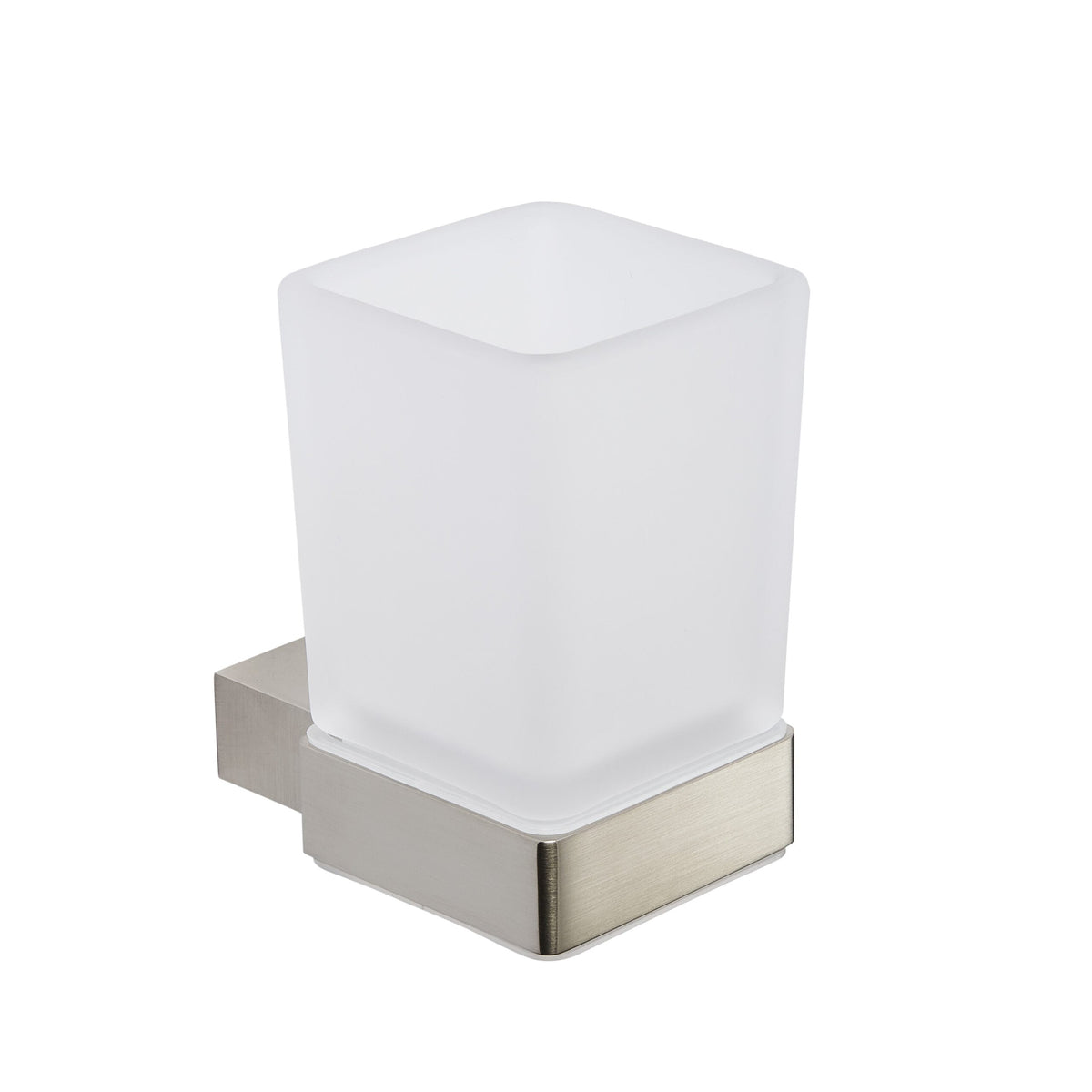 Velluto Brushed Nickel Tumbler Holder