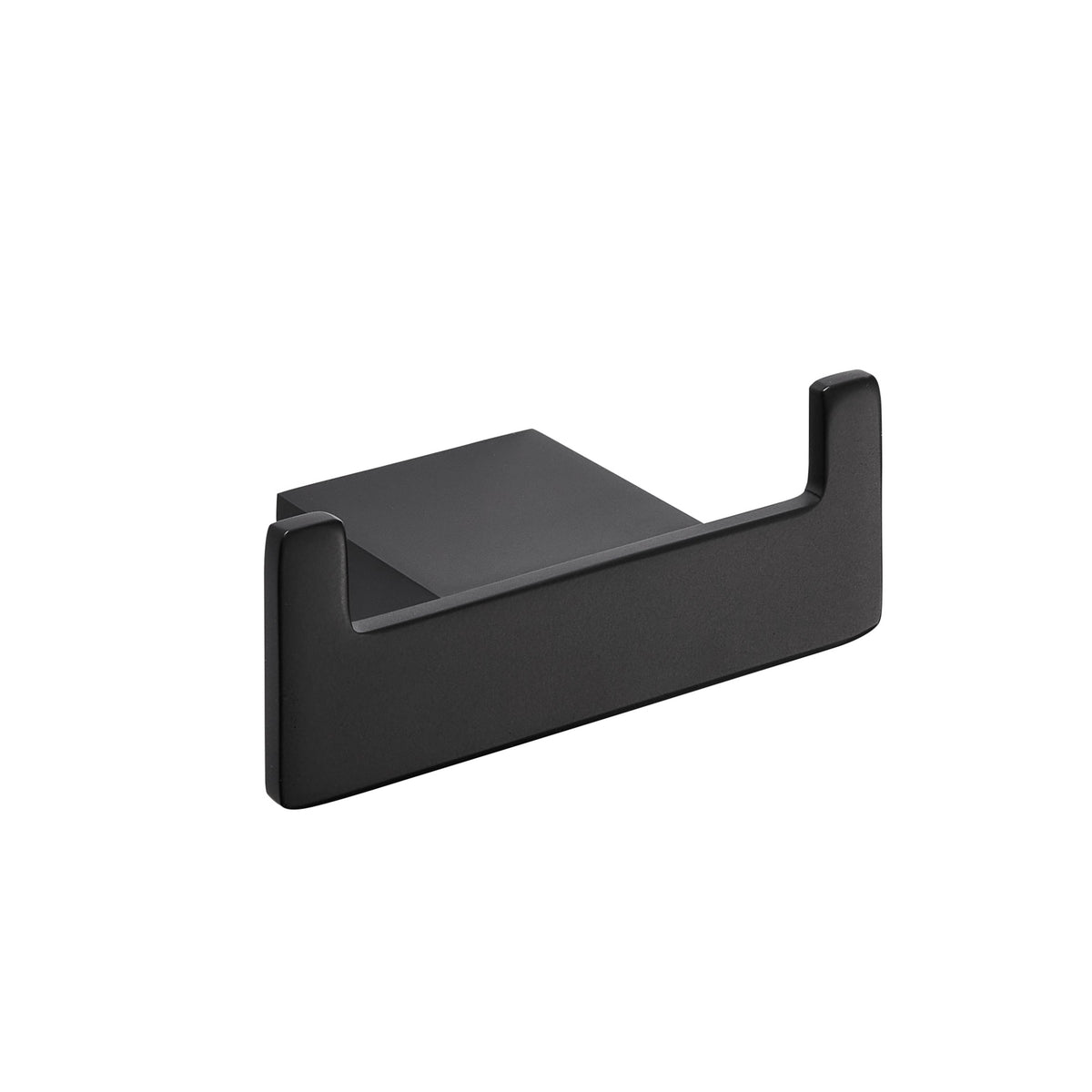Velluto Matt Black Robe Hook