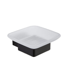 Velluto Matt Black Soap Dish