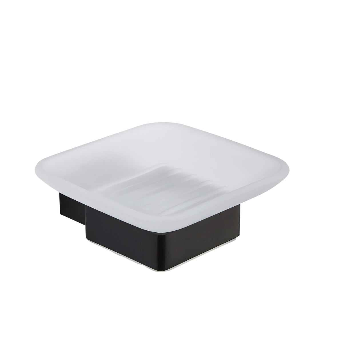 Velluto Matt Black Soap Dish