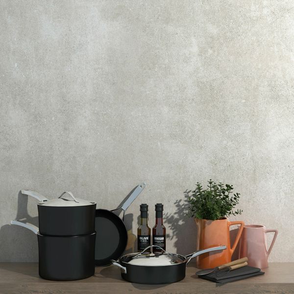Vita Beige/Ivory Matt Porcelain 90x90cm Wall & Floor Tile - TILES Paradise