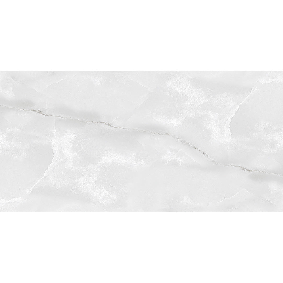 Maxi Grey Gloss Porcelain 30X60cm Kitchen Bathroom Wall Floor Tile