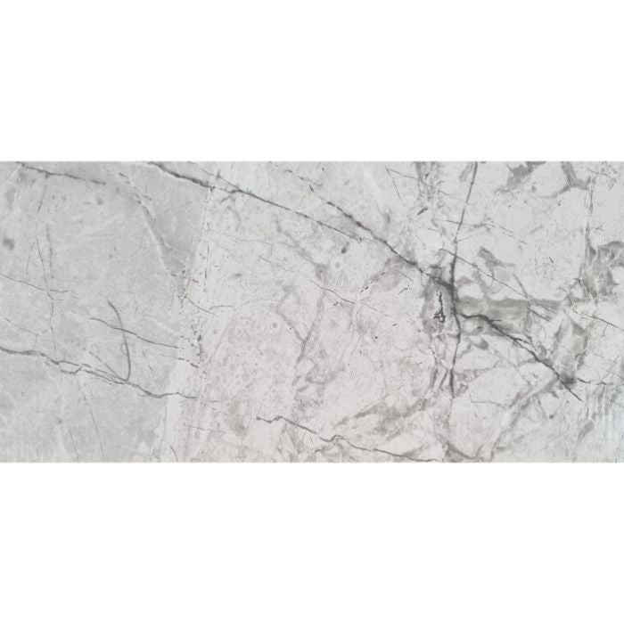 Ora Light Grey Gloss Porcelain 30X60cm Kitchen Bathroom Wall Floor Tiles